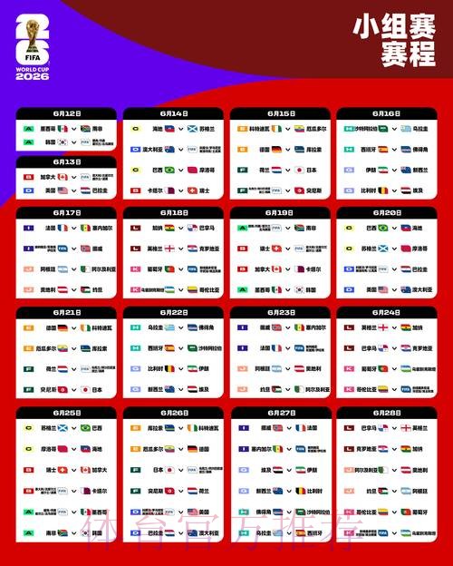 2026世界杯比赛时间实时更新观看指南免费观看 2026世界杯比赛时间实时更新观看指南免费观看